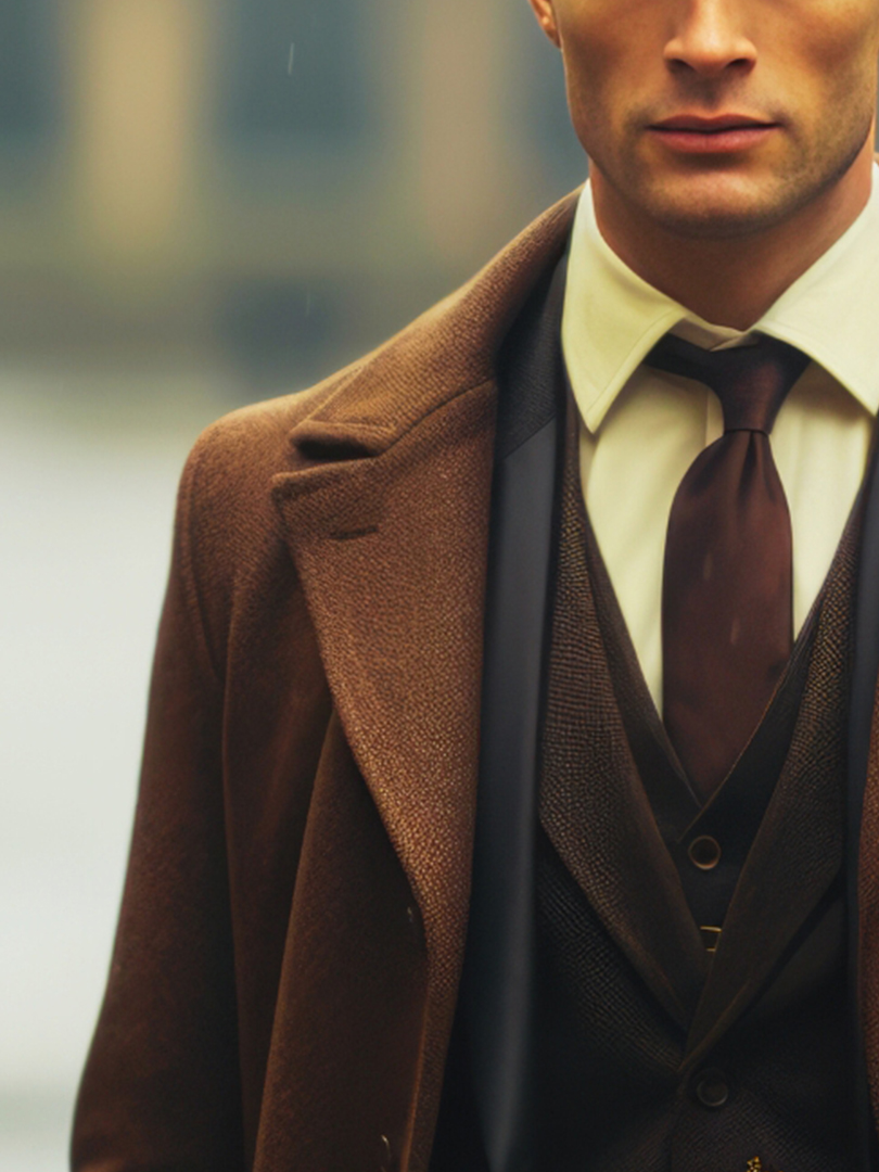 Cognac Archway Coat-img